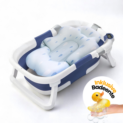 Babybadewanne mit Thermometer