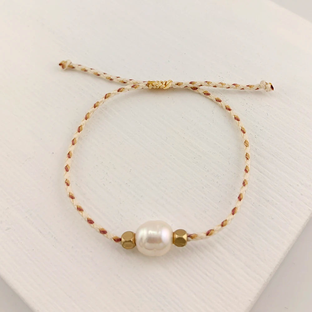 Perlenketten-Charm-Armband