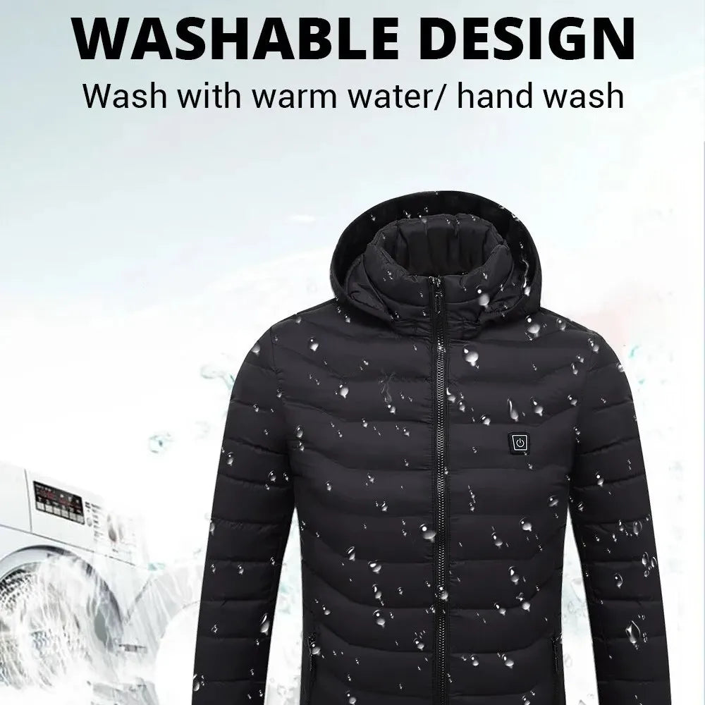  beheizbare Winterjacke für Damen und Herren