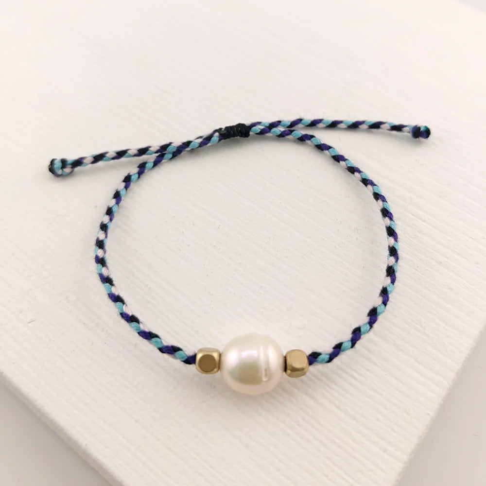 Perlenketten-Charm-Armband