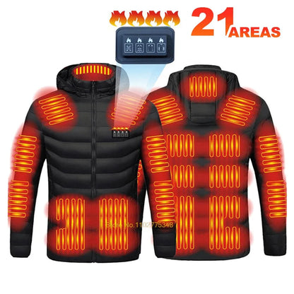  beheizbare Winterjacke für Damen und Herren