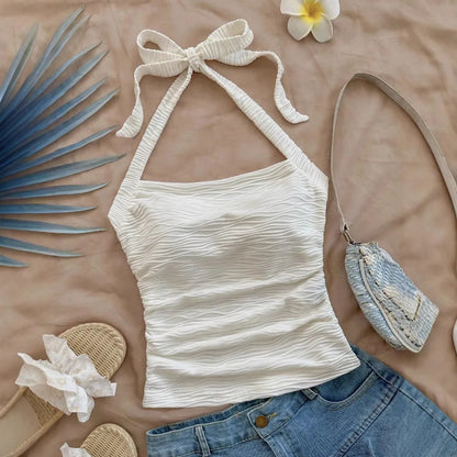 Rückenfreies Strand-Tanktop
