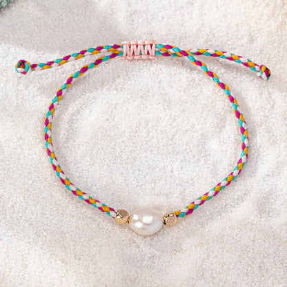 Perlenketten-Charm-Armband