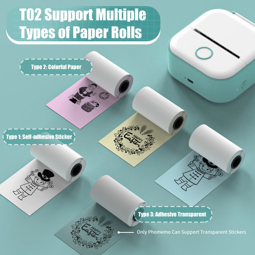 Portable Mini Pocket Printer