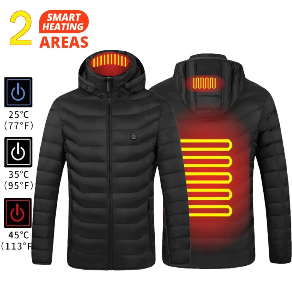  beheizbare Winterjacke für Damen und Herren